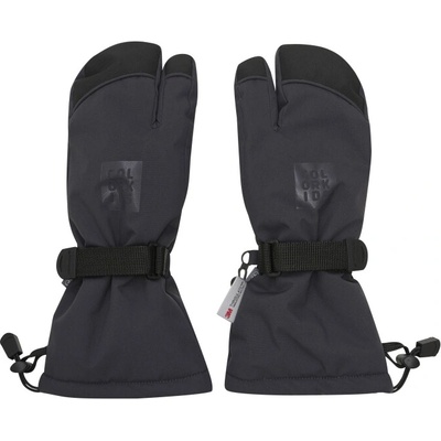 Color Kids Jr. Long Gloves Waterproof-1919-Phantom Černá
