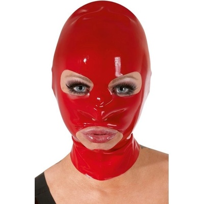 The Late-X collection Latexová maska červená