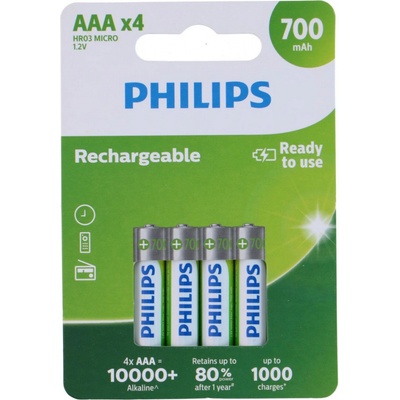 Philips AAA 700mAh 4ks R03B4A70/10