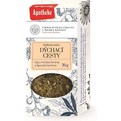 Apotheke Farmaceutická fakulta Dýchací cesty bylinný čaj sypaný 70 g