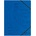 Herlitz Папка Herlitz Easy Orga, за документи, изработена от картон, с три капака и ластик, размер 250х340мм, синя (OK100306)