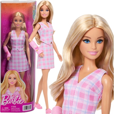 Barbie Módna bábika Fashionista v ružovej sadre