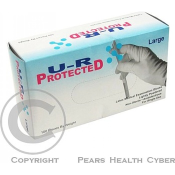 MAXTER GLOVE MANUFACTURING latexové U-R pudr. 100ks
