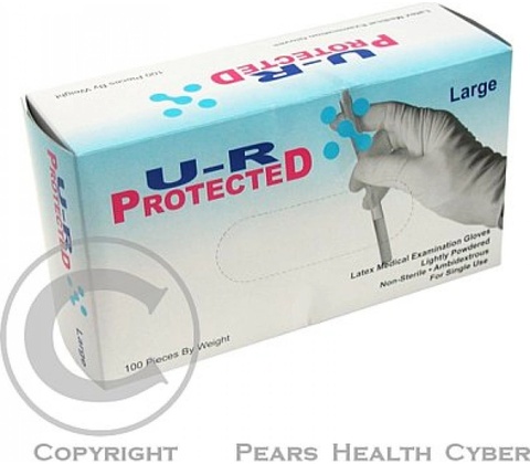 MAXTER GLOVE MANUFACTURING latexové U-R pudr. 100ks