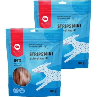 MACED Mini ducks strips pochoutka pro psy 500 g