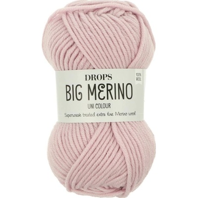 Drops Big Merino UNI 22 světle růžová