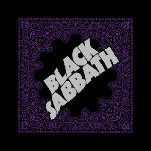 Black Sabbath Шал Logo Black (B047)