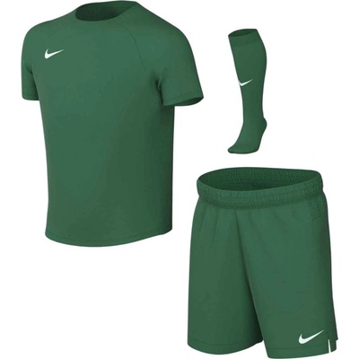 Nike DRI-FIT PARK VIII KIT SET JR Tmavě zelená Bílá