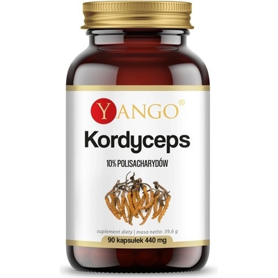 Yango Kordyceps extrakt 10 % polysacharidů 90 kapslí