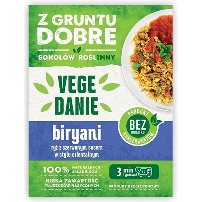 Sokołów Biryani rýže v indickém stylu s červenou omáčkou 360 g