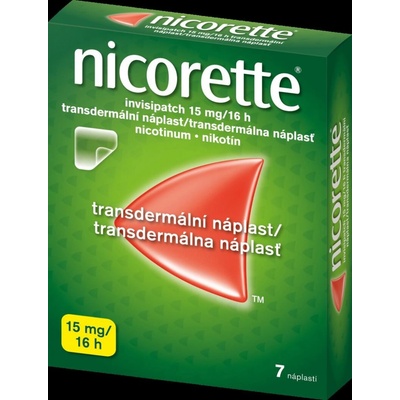 NICORETTE INVISIPATCH TDR 15MG/16H TDR EMP 7 I