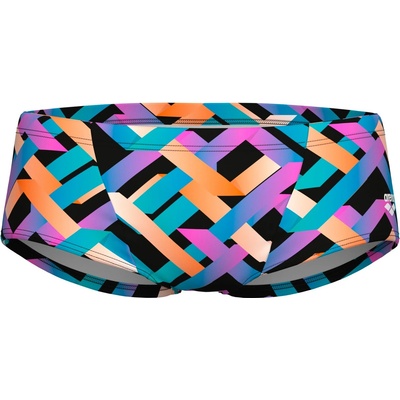 arena Мъжки бански слипове Arena Texture Swim Low Waist Short Swim brief - Navy Multi - размер 4 (DE) (050-2247-0214)