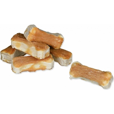 Trixie DentaFun byvolia koža obalená kuracím mäsom 5 cm 8 ks 120 g