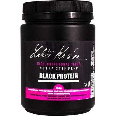 LK Baits Práškový Dip Nutra Stimul-P Black Protein 250 g