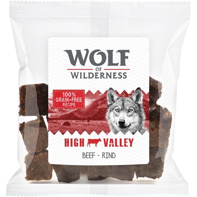 Wolf of Wilderness 180г Wild Bites Wolf of Wilderness, лакомство за кучета - High Valley с говеждо