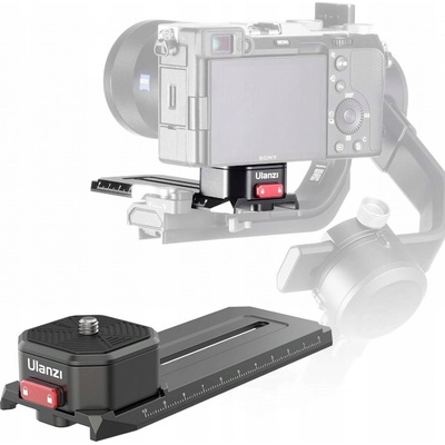Ulanzi Grip Holder Plate Rail se stupnicí 1/4 Mount pro DJI Ronin Rsc 2 Ulanzi - R085