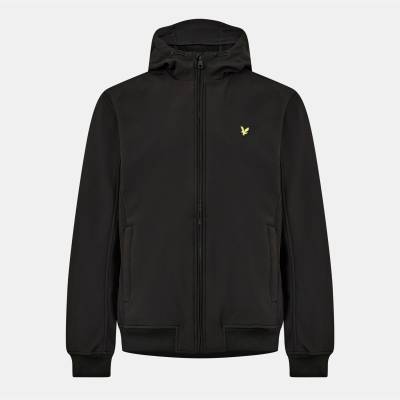 Lyle and Scott Яке Lyle and Scott Men's Water-Resistant Windproof Stretch Softshell Jacket - Jet Black Z865