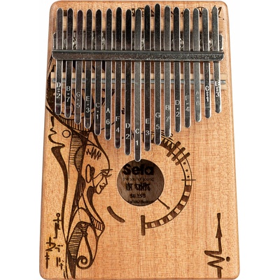 Sela SE 250 Art Series Kalimba 17 Peaceful mind