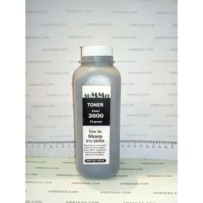 Compatible Тонер бутилка Sharp 2600, 70 гр (SH2600-70B-BOT)