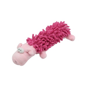 Uniq Pets Plush Dog Toy Rustly Rustling Pig плюшена шумоляща играчка прасе за кучета с писукане, 24, 5 x 12 x 5 cm