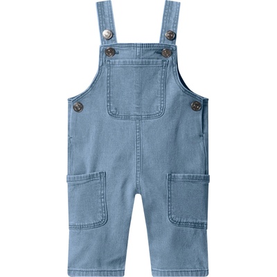 Lupilu Dětské kalhoty s laclem s BIO bavlnou světle modrá – Zboží Dáma