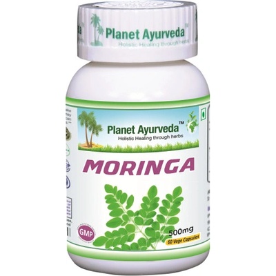 Planet Ayurveda Moringa extrakt 12:1 500 mg 60 kapslí