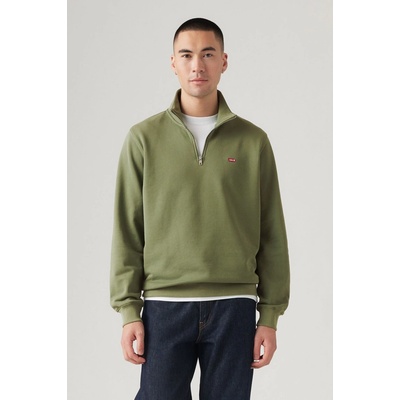 Levi's Original Housemark Quarter-zip Pullover A8606-0006 Moss Olive