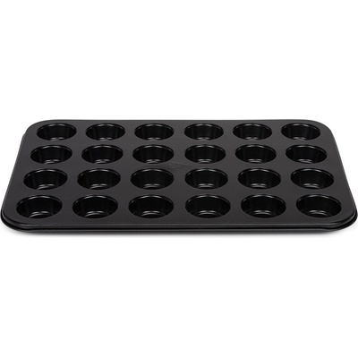 PATISSE PTS-02893 forma na mini muffiny 38,5 × 26 cm ocel černá