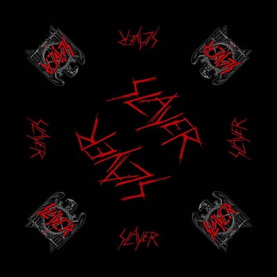 Slayer šatka Black Eagle čierna