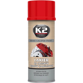 K2 BRAKE CALIPER 400 ml Červený