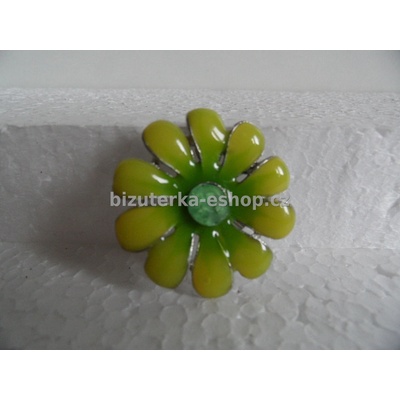 Bizuterka-eshop.cz brož zelená BZ-03229