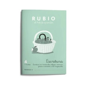 RUBIO ESCRITURA 4 NE 21 | AA. VV (ISBN: 9788417427559)