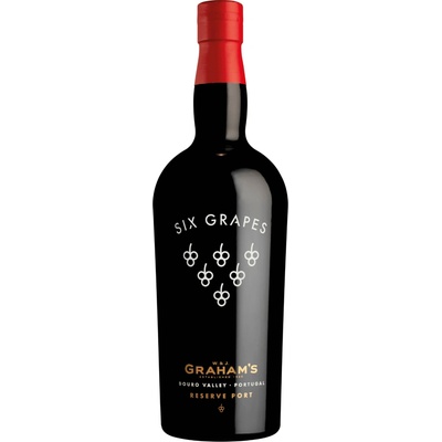Graham’s Six Grapes Reserve Port 20% 0,75 l (čistá fľaša)