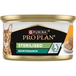 PRO PLAN Sterilised Maintenance пастет за стерилизирани котки с пиле 85 g