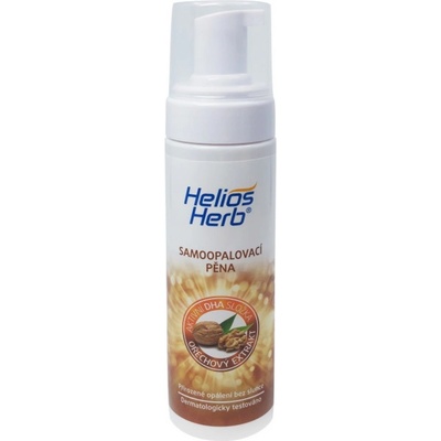 Helios Herb samoopalovací pěna s ořechovým extraktem 200 ml