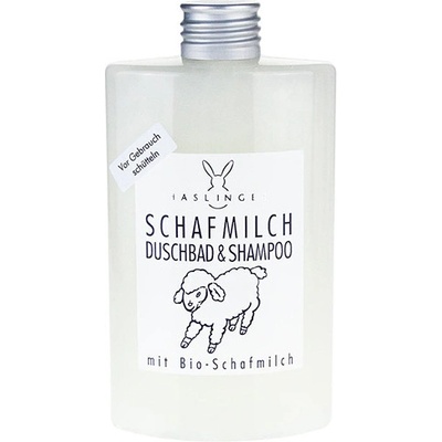 Haslinger šampón/sprchový s ovčím mliekom 200 ml