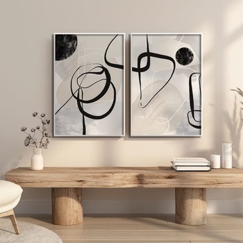 Image 1 of Decono Картини Abstract Gris