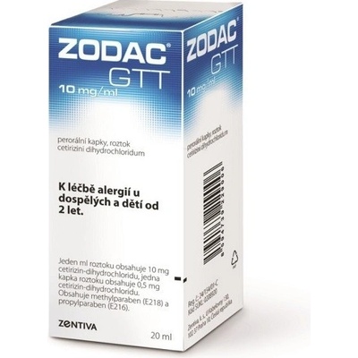 ZODAC POR 10MG/ML POR GTT SOL 1X20ML II