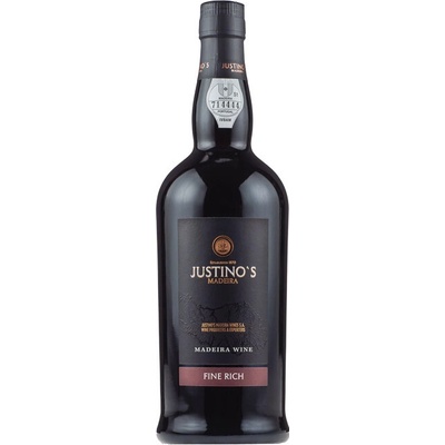 Justino's Madeira Fine Rich 19% 0,75 l (čistá fľaša)