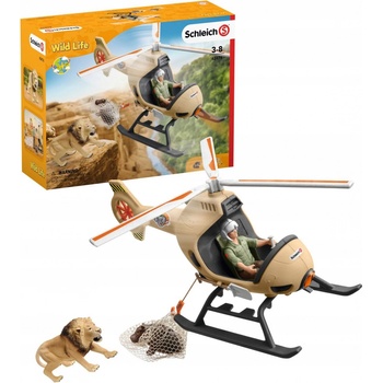 Schleich 42476 helikoptéra pre záchranu zvierat