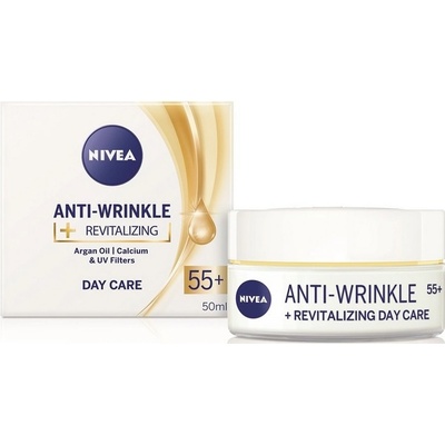 Nivea Anti-Wrinkle Revitalizing obnovující denní pleťový krém 50 ml