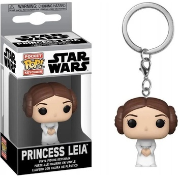 Funko POP Ключодържател с фигурка Funko Pocket POP: Star Wars, Princess Leia