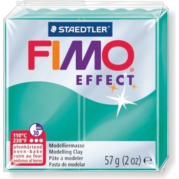 FIMO Полимерна глина Staedtler Fimo Effect, 57g, прз504 (21896-А-ПРОЗРЗЕЛЕН)