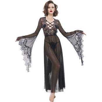 Devil Fashion Heid' Gothic Flared Sleeve Lace Lingerie