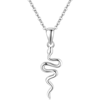 Silenti Jewelry Сребърно колие "Змия