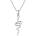 Silenti Jewelry Сребърно колие "Змия