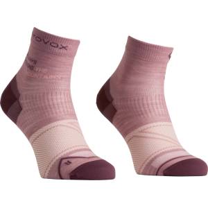 Ortovox Дамски туристически чорапи Ortovox Women's Alpine Light Quarter Socks Walking socks - Dusk Rose - размер 35-38 (EU) (207-1397-0211)