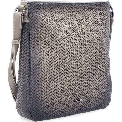 Indee kabelka crossbody 6305 šedá