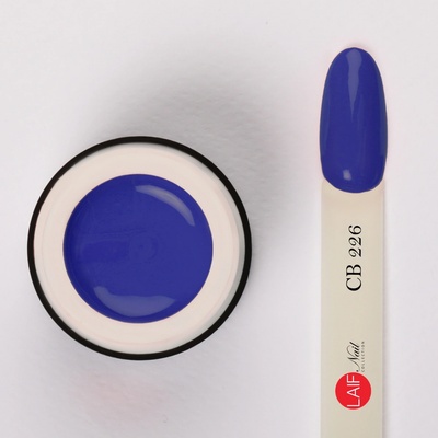 Laif Barevný UV/LED gel modrý CB 226 Strong Blue 6 ml
