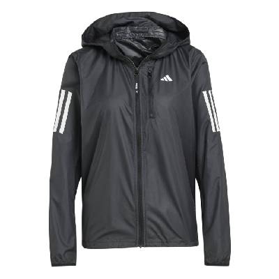 Яке Adidas Women's Own The Run Water Resistant Wind Resistant Long Sleeve Performance Running Jacket - Black
